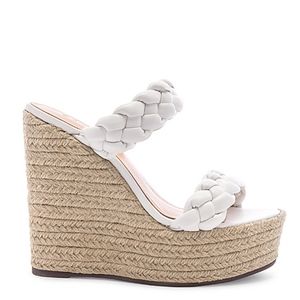 Schutz Dyandre Wedge in White